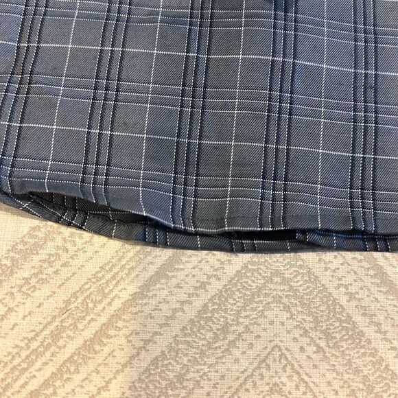 Leo & Zachary Boys Grey & Black Checkered Button Down Shirt - Picture 8 of 8